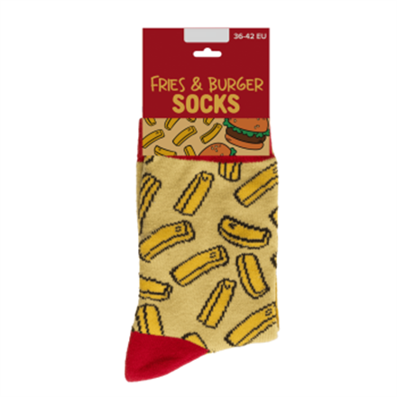 Pommes Burger Socken (36/42)