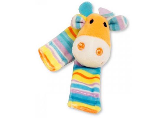 Rassel Handgelenk Plüsch Giraffe | Bild 1