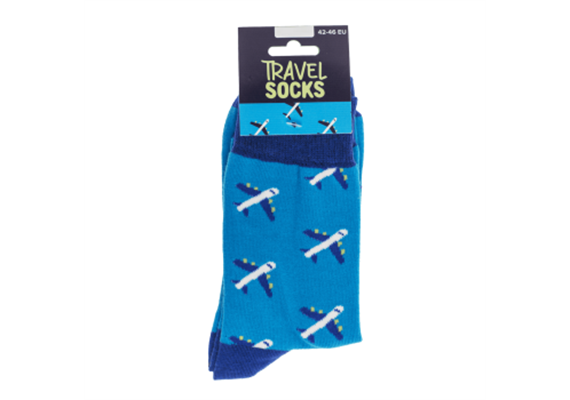 Reise Flugzeug Socken (42/46)