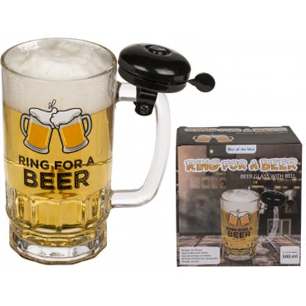 Ring for Beer Bierglas mit Klingel