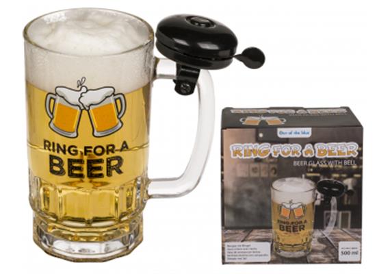 Ring for Beer Bierglas mit Klingel