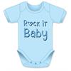 Rock it Baby hellblau Body - Grösse 62/68