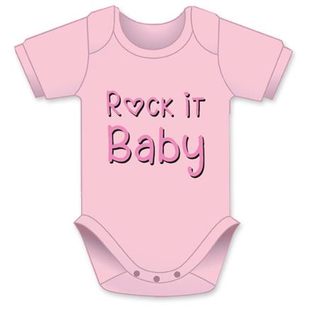 Rock it Baby rosa Body