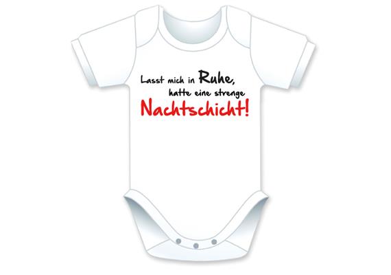 Ruhe Nachtschicht Body - Grösse 62/68