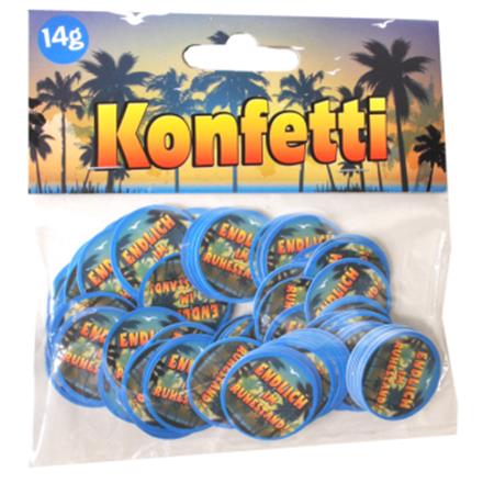 Ruhestand Tischkonfetti