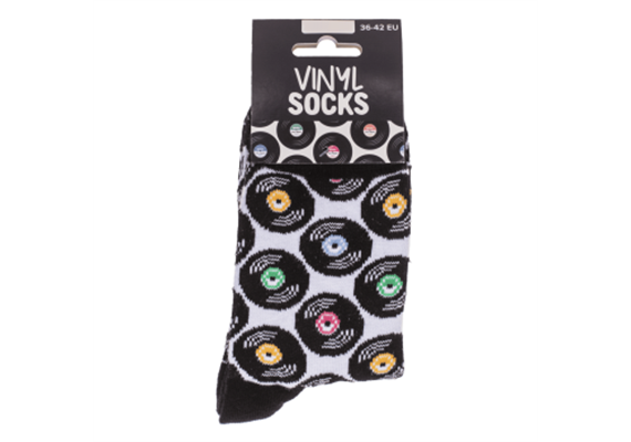 Schallplatten Socken (36/42)