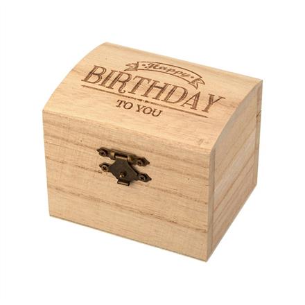Schatzkiste klein Happy Birthday