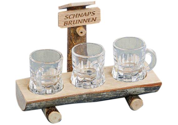Schnapsbrunnen (3 Gläser)