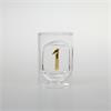 Schnapsglas Zahl 1