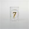 Schnapsglas Zahl 7
