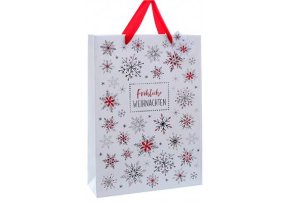 Schneeflocke Geschenktasche (M)