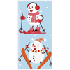 Schneemann Taschentuch