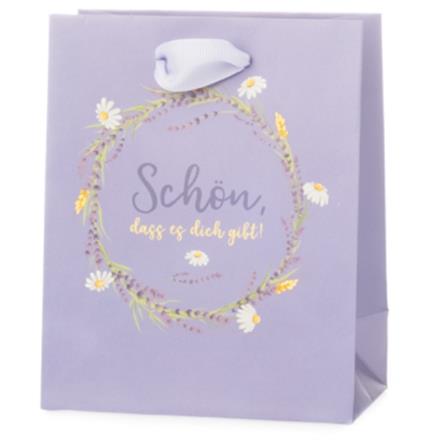 Schön Blumenkranz Geschenktasche (S)
