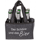 Schöne & Bier Flaschentasche