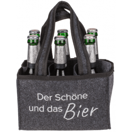 Schöne & Bier Flaschentasche