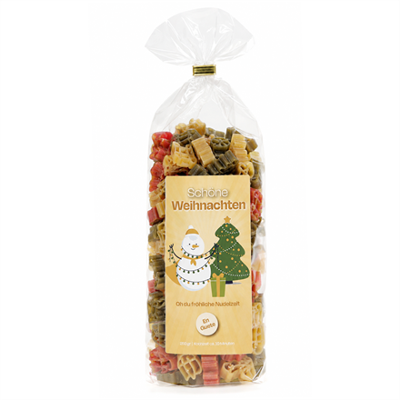 Schöne Weihnachten Pastasäckli