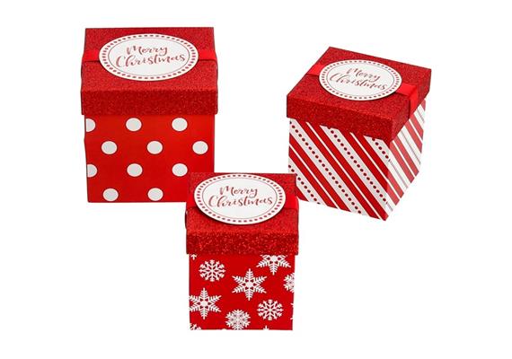 Schönes Fest Geschenkboxen (3er-Set)
