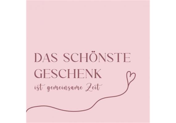 Schönste Geschenk Serviette