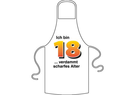 Schürze 18. Geburtstag scharfes Alter