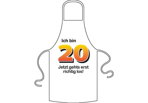 Schürze 20. Geburtstag Jetzt gehts los