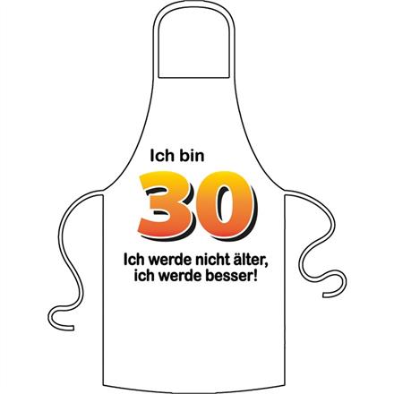 Schürze 30. Geburtstag älter besser