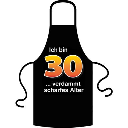 Schürze 30. Geburtstag verdammt scharfes Alter