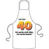 Schürze 40. Geburtstag älter besser