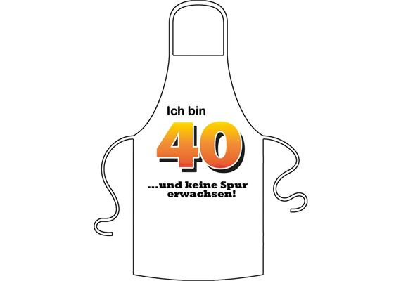 Schürze 40. Geburtstag Erwachsen
