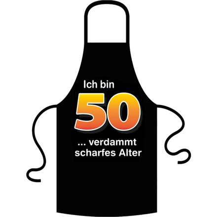 Schürze 50. Geburtstag verdammt scharfes Alter