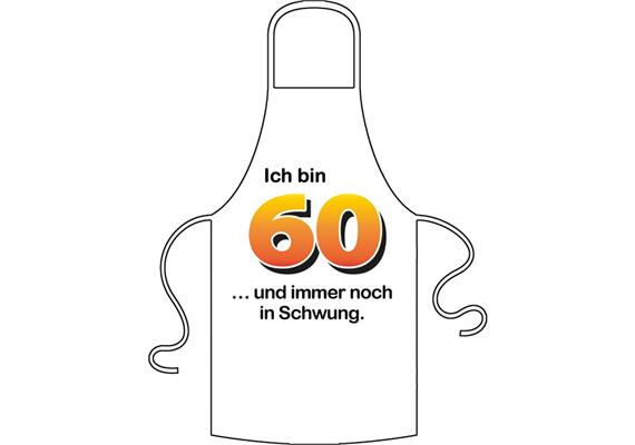 Schürze 60. Geburtstag Schwung | Bild 1