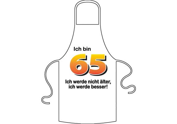 Schürze 65. Geburtstag älter besser