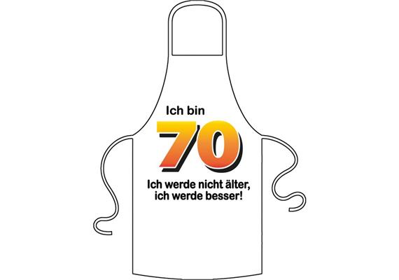 Schürze 70. Geburtstag älter besser