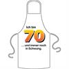 Schürze 70. Geburtstag Schwung