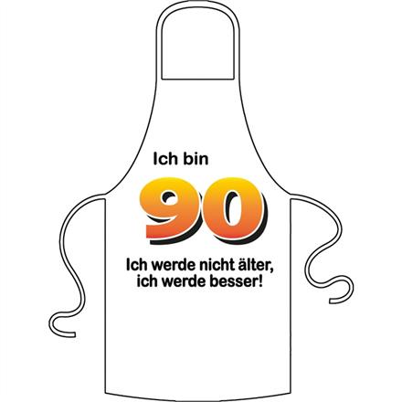 Schürze 90. Geburtstag älter besser