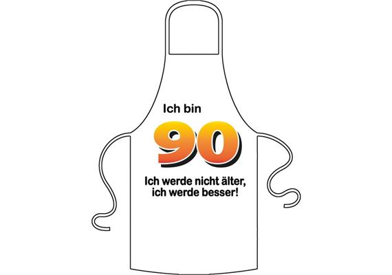 Schürze 90. Geburtstag älter besser