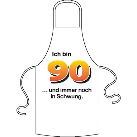 Schürze 90. Geburtstag Schwung