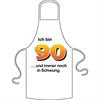 Schürze 90. Geburtstag Schwung