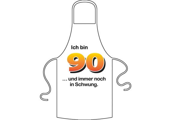 Schürze 90. Geburtstag Schwung | Bild 1
