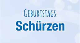Schürzen Geburtstag