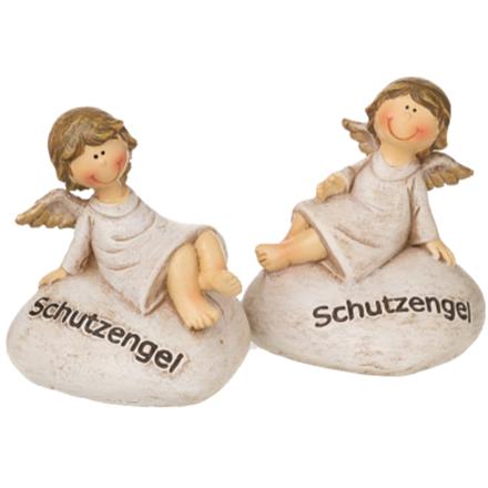 Schutzengel auf Herz