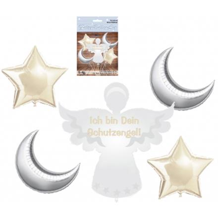 Schutzengel Folienballone (5er-Set)