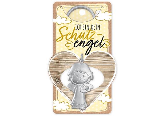 Schutzengel Herz Schlüsselanhänger