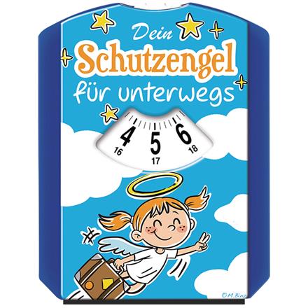 Schutzengel orange Parkscheibe