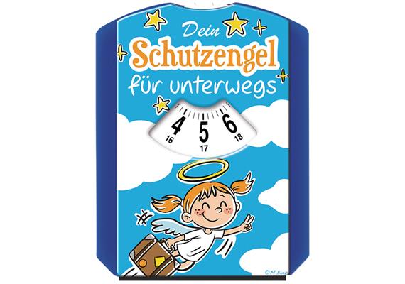 Schutzengel orange Parkscheibe