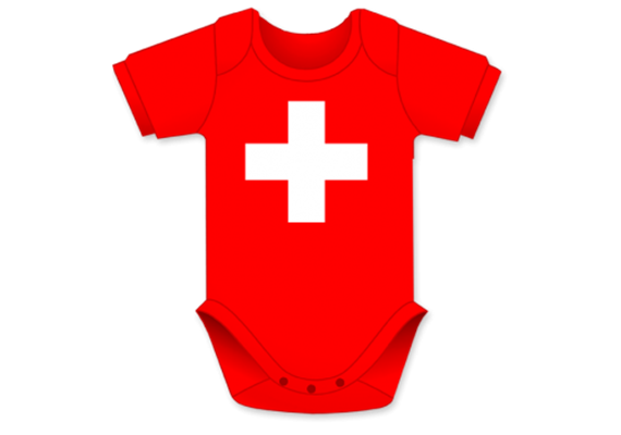 Schweizer Body - Grösse 74/80