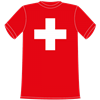 Schweizer Kreuz T-Shirt - S