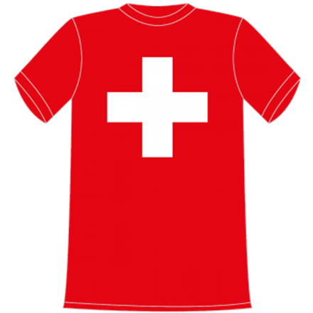 Schweizer Kreuz T-Shirt