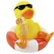 Schwimmring Badeente