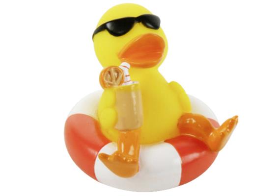 Schwimmring Badeente