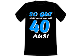 So gut 40 T-Shirt - XXL